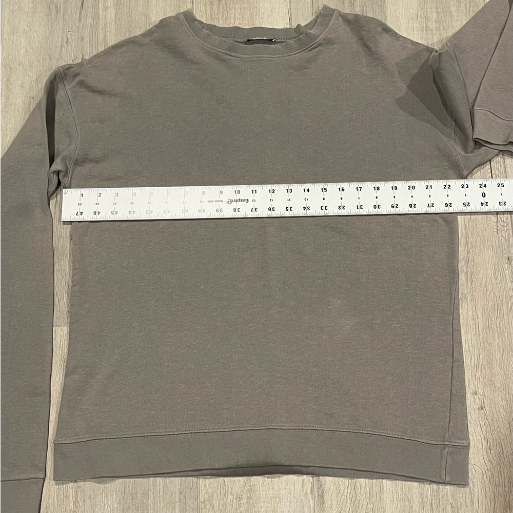 Zara Women’s Taupe Oversized Sweatshirt Size s - Picture 3 of 7